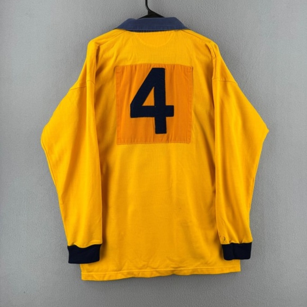 Vintage Rugby Shirt Mens XL‎ DHR International Jersey Polo Long Sleeve